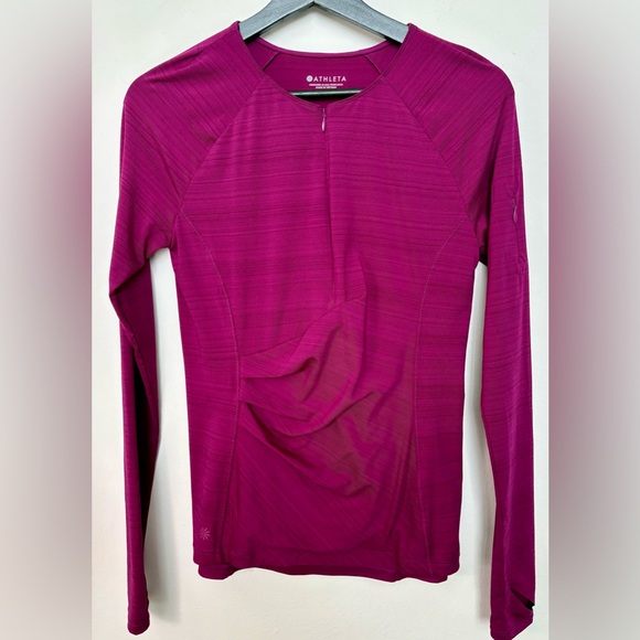 Athleta Tops - Athleta Women’s Half Zip Pullover Long Sleeve UPF 50+ Size S Sku#94